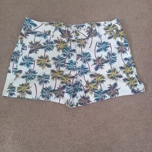 a.n.a Womens Chino Floral Shorts Muti Color SZ 12
